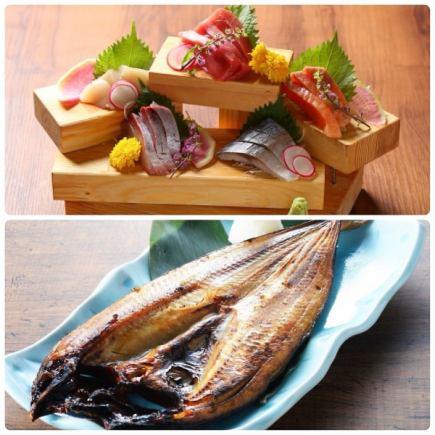 [Standard Course] The most popular end-of-year party option! 120 minutes of all-you-can-drink with local sake included. 8 dishes for just 5,000 yen!