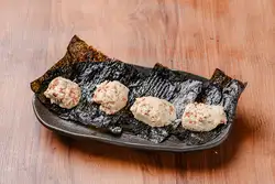 燻製チーズ焼き～韓国のりのせ～