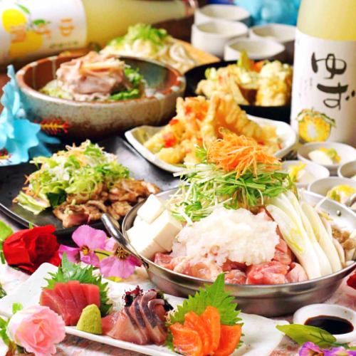 Enjoy creative Japanese food made by authentic craftsmen!