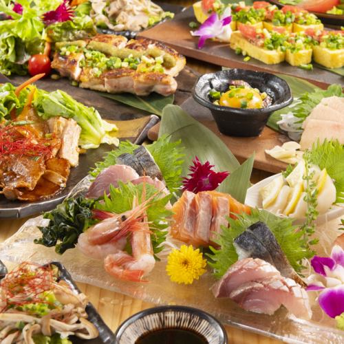 All courses are 1,000 yen off! The banquet course includes 2 hours of all-you-can-drink