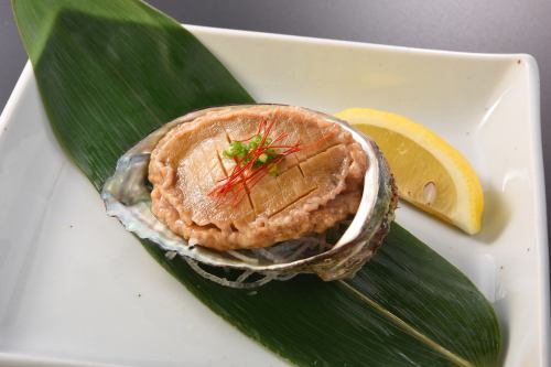 Grilled abalone