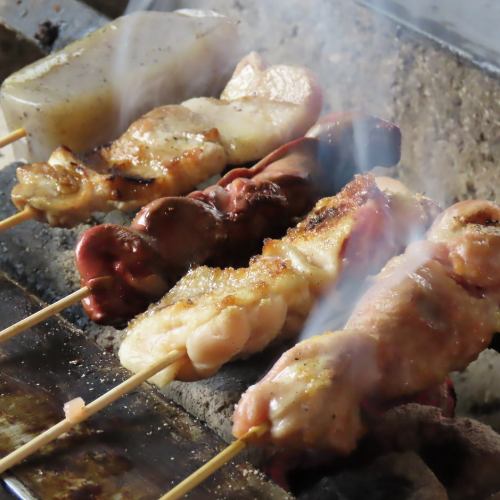 気軽に串焼きを堪能できる