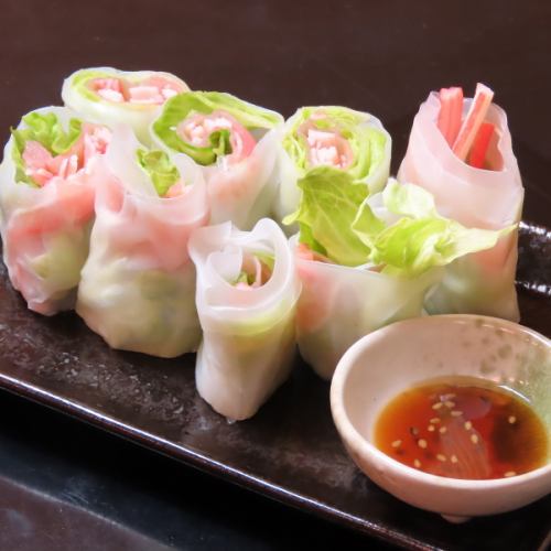 ぼんくんの生春巻き