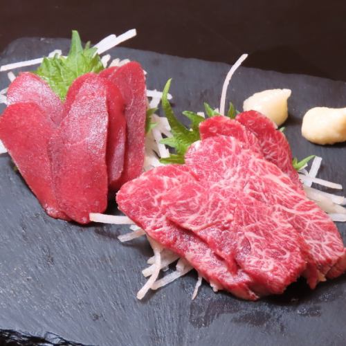 新鮮馬刺し