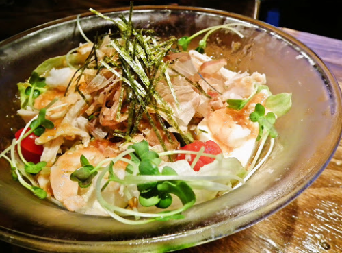 Musashi-seki-like mixed salad