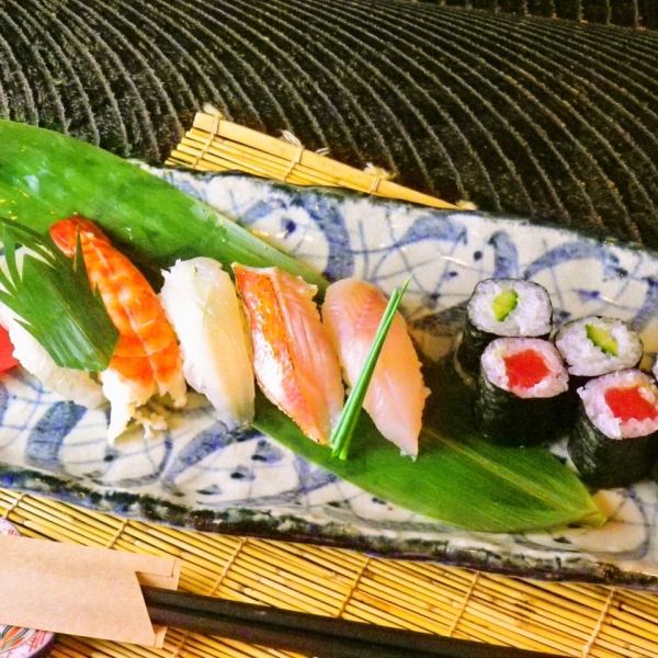 Medium sushi (middle nigiri)