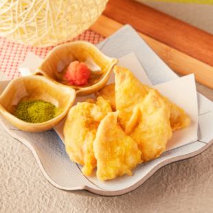 サクサク衣の『国産鶏の鶏天』