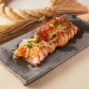 鴨肉カルパッチョ