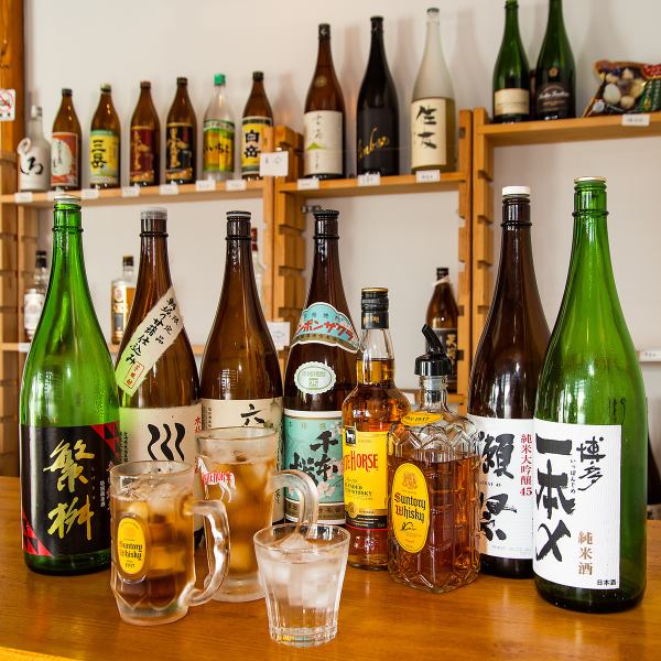 [Manager's commitment] Shochu & sake