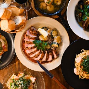 【2時間飲み放題付】新定番!シーフードコース【お料理10品】