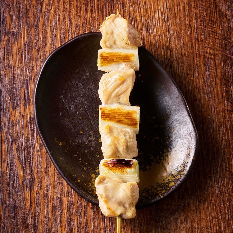 清流若どり　むねねぎま串（1本）