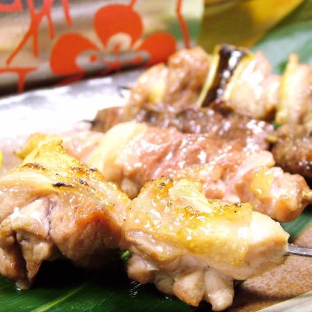 Tori Kai's specialty! Yakitori and fried chicken wings using the exquisite Nagoya Cochin ☆