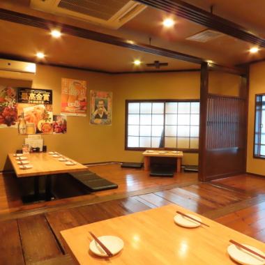 [2nd floor] Relax in the horigotatsu tatami room.It can be reserved for up to 30 people, so it's perfect for corporate parties! *In December, it can be reserved for parties of 25 or more.