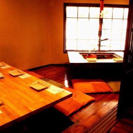 Private room seating is safe even for small groups♪ We will prepare private room seating depending on the number of people!