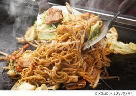 [Yakisoba] Pork or squid