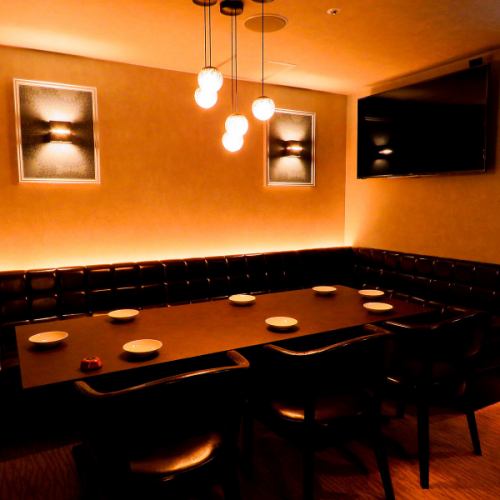 Completely private rooms available for large parties ◎