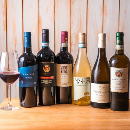 種類繁多的飲料