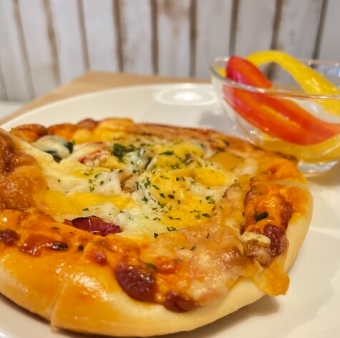 完熟トマトの米粉フォカッチャ