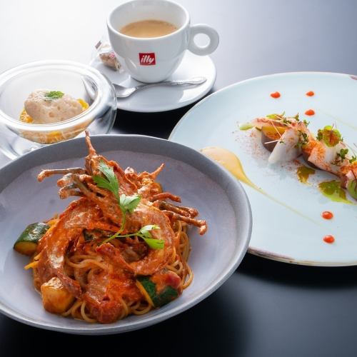 【平日ランチ限定】フレンチシェフの気まぐれパスタコース