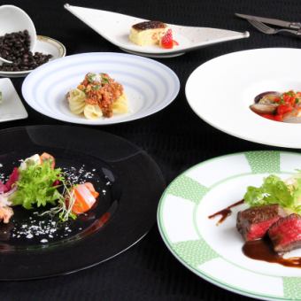 ■Dinner: Luna ≪7,700 yen (tax included)≫