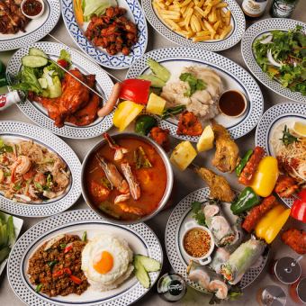 【プラチナプラン】ダイヤモンドのスペシャル料理が食べ放題！〈全9品/3H飲み放題付〉5500円