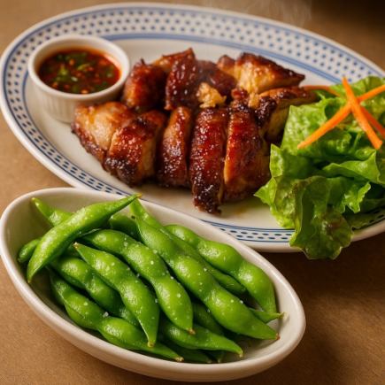 【サマープラン】絶品グリルチキン食べ放題!〈全8品/コロナビール付2H飲み放題〉4990円⇒3990円