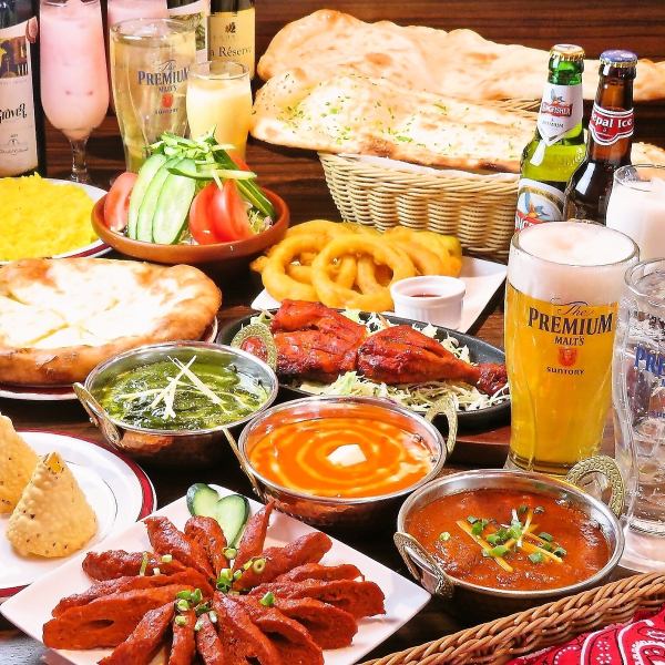2時間食べ放題、飲み放題付き全10品【SpecialPartyCource4,000円(税込)コース】