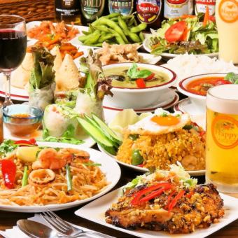 2時間食べ放題、飲み放題付き全10品【SpecialParty Course 5500円→4500円（税込）コース】