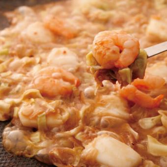 ★★Very popular★★ [Seafood Ajillo Monja Course] 6 dishes and 2 hours of all-you-can-drink 4,500 yen