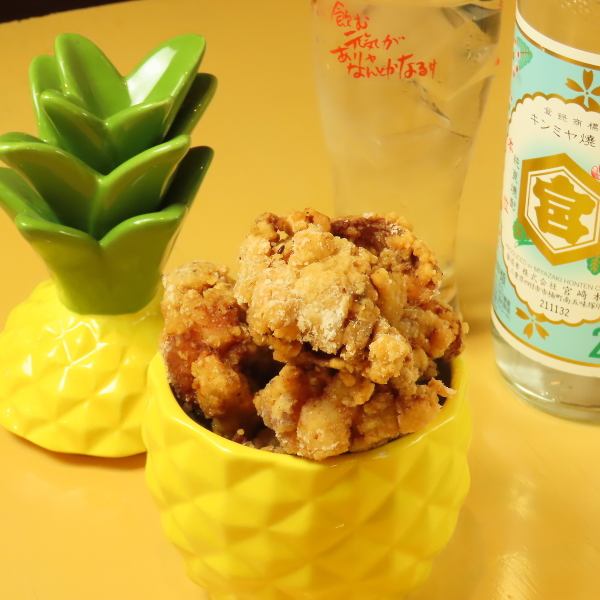 きりっと冷えたビールに合う!鶏のからあげ
