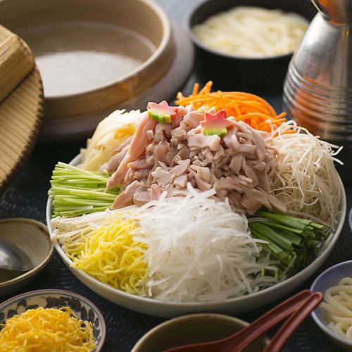 ◆当店名物◆鳥よし鍋.よせ鍋など『-選べる4種の鍋物プラン‐』5000円 80分飲み放題や平日限定お得プラン◎