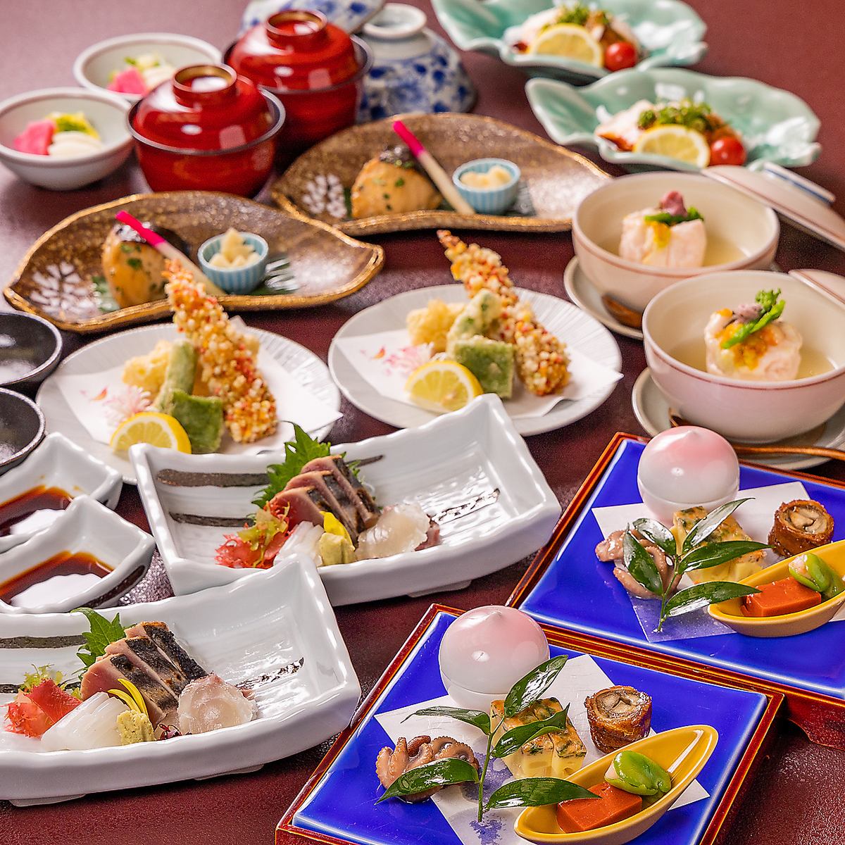 【各種宴会に】『-おまかせ会席プラン‐』 接待や会食にも最適◎