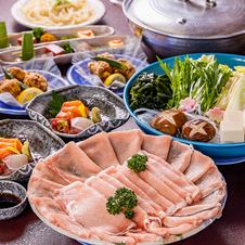 GW限定◆値段そのまま肉５０％増量キャンペーン鶏すき焼、豚寄せ、豚しゃぶプランー4,000円