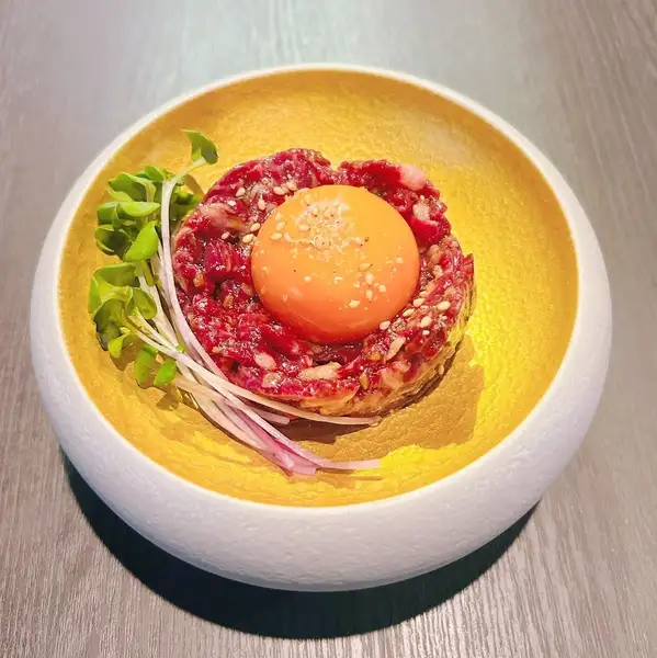 炙りユッケ-タレ-