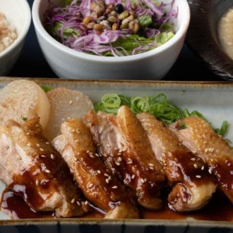 【ランチネット予約】“純鶏”名古屋コーチン もも肉鉄板焼御膳