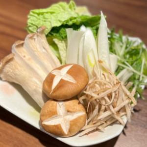 <Additional> Assorted hot pot vegetables (1 serving)