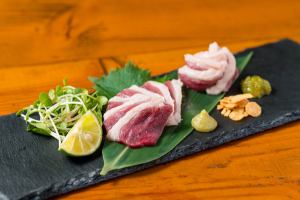 The world's only premium duck meat that can be eaten raw [Kawachi Kamo Tsumura Main Store] Duck loin sashimi