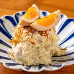 ポテサラ　鴨そぼろ入り