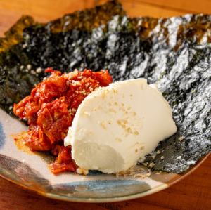 チャンジャとマスカルポーネ