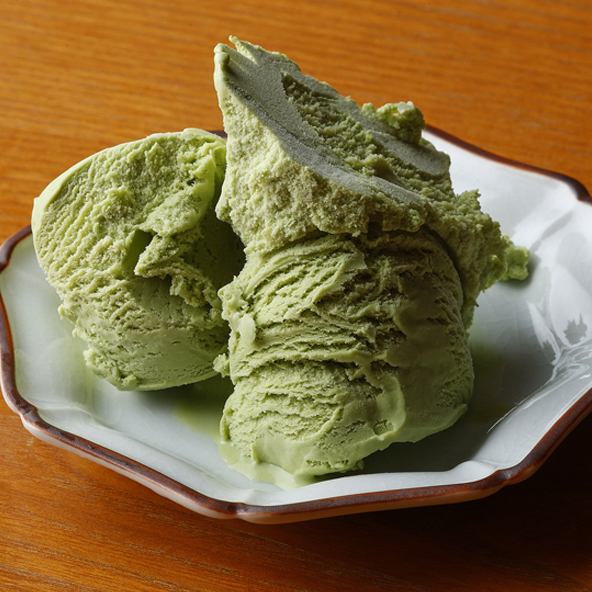 知覧茶と和三盆のアイス