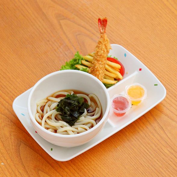 お子様 うどんプレート