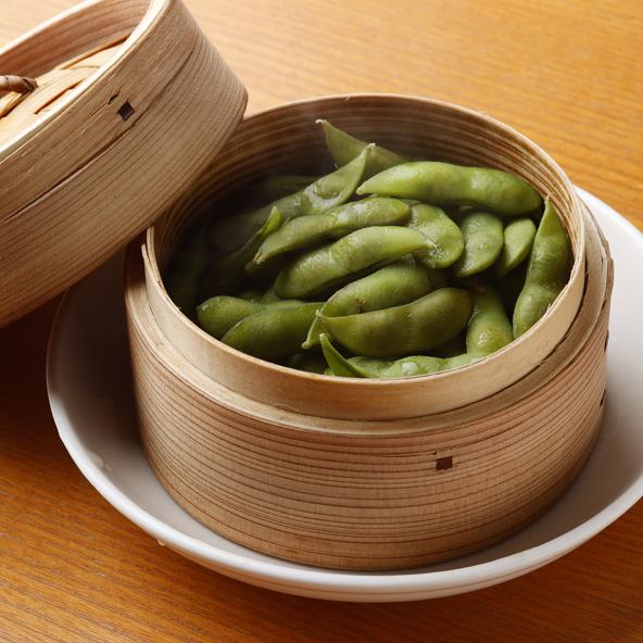 茶豆せいろ蒸し