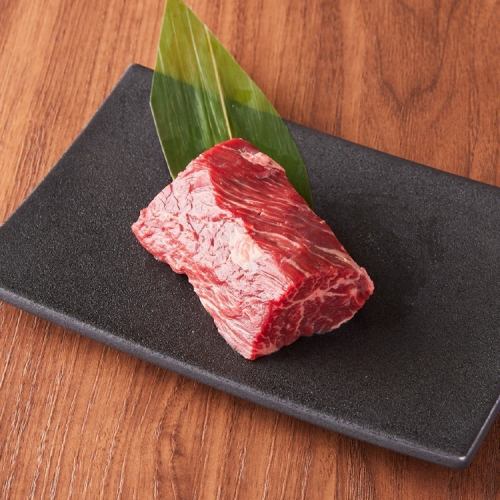 Aged thick-sliced skirt steak