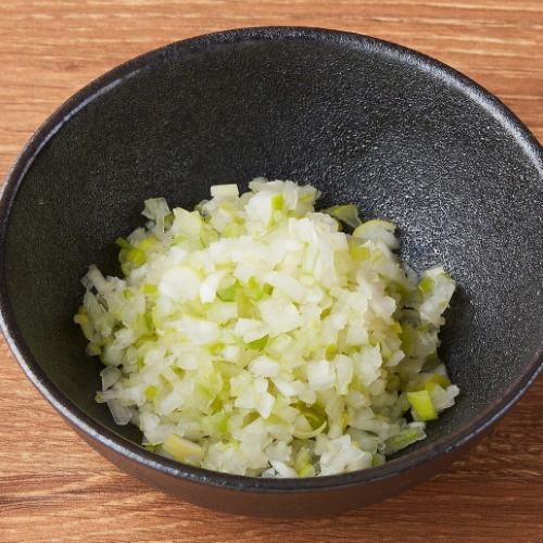 [Flavor change] Chopped green onions