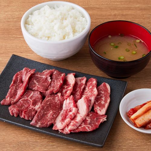 Reasonably priced and enjoyable♪ Great value yakiniku lunch set menu also available