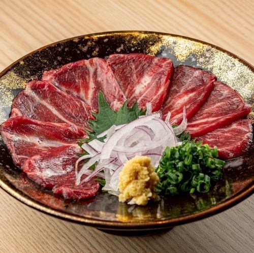 本場熊本直送馬刺し
