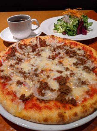 【平日限定】 ピッツァランチ