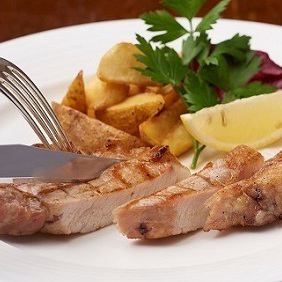 【平日限定】US産ハンギングテンダーの炭火焼きランチ