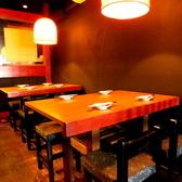 You can enjoy it at a table seat ♪ We also accept private reservations and use by a large number of people!