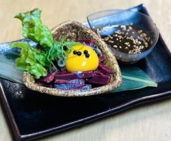 [北海道産]牛ハートのユッケ